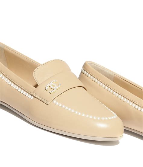 chanel loafers beige|chanel loafers nordstrom.